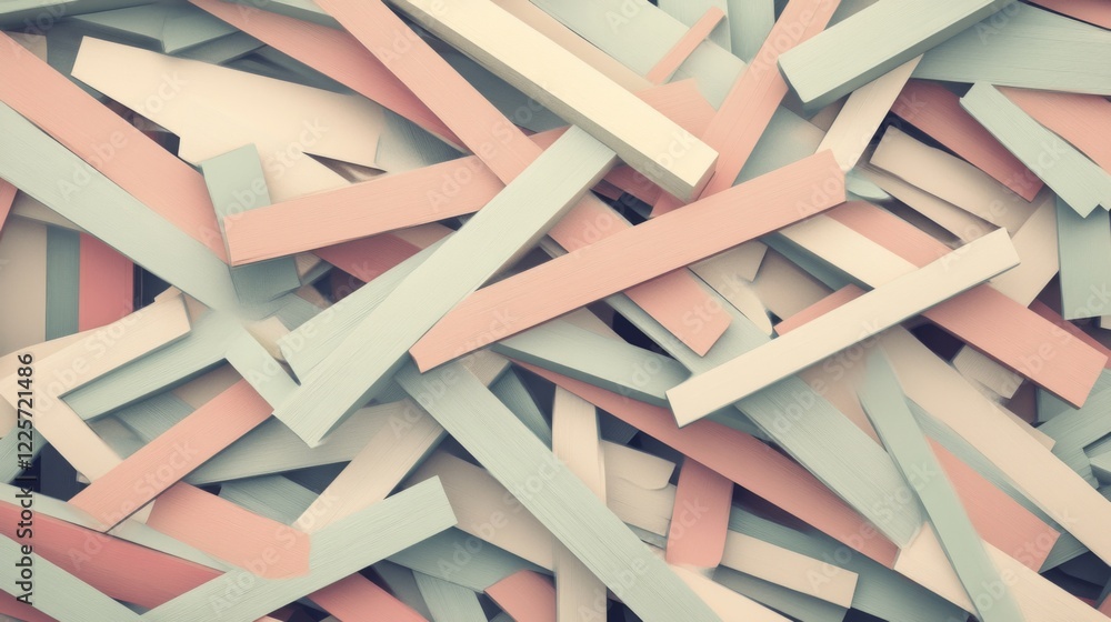 Aufkleber abstract background with pastel colored rectangular shapes.