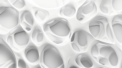 A white background with a lot of holes and a lot of white