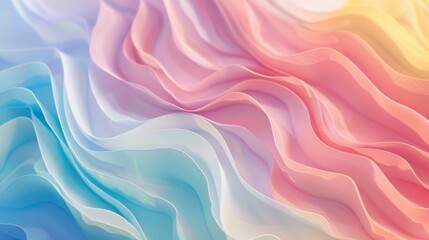 Fototapeta premium A colorful, abstract background with a pink and blue wave