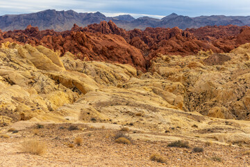 Beautiful colors and shapes in the Valley of Fire State Park, Nevada
