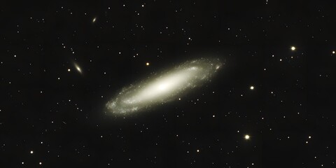 Stunning Spiral Galaxy in Deep Space Astrophotography