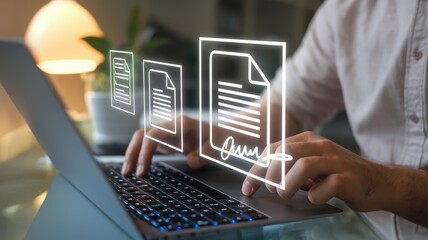 Digital Signature: Effortless E-Signing on Laptop