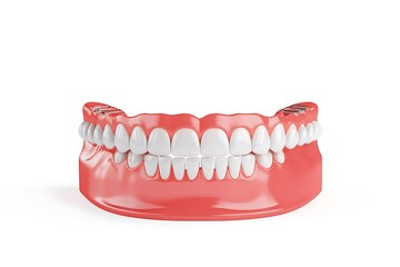 Obraz premium 3D dentures for elderly care