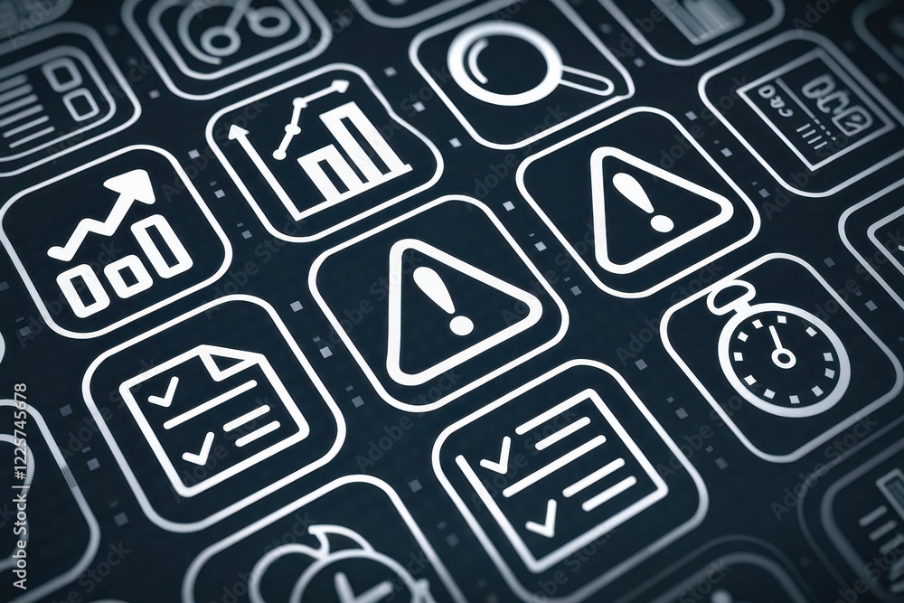 Poster digital dashboard: a visual representation of data management and risk assessment