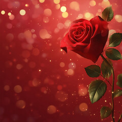 red rose background
