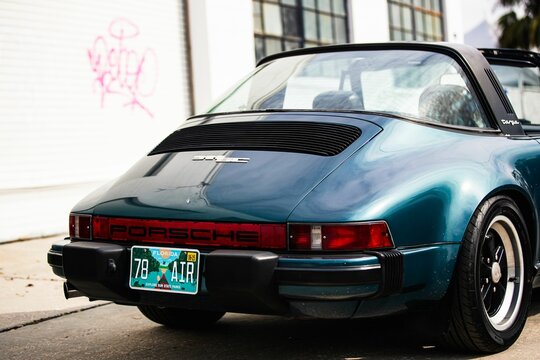 1978 Porsche 911SC Targa in Rare Petrol Blue, Timeless Classic, Perfectly Captured