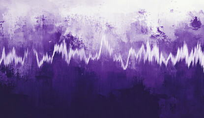 Purple abstract wave texture background design