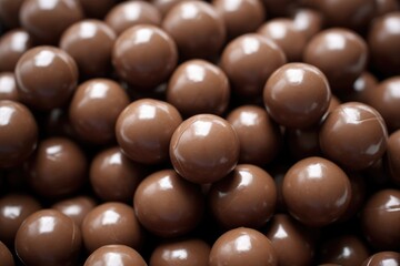 Indulge in Rich Chocolate Malts with these Dark Malted Milk Balls - Perfect Candy Treat for Any Sweet Craving
