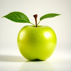 Fresh Cherries: Crisp Focus & White Background,High Detail Green Apple on White,Photorealistic Green Grapes: High Resolution,Dark Purple Grapes with Water Droplets and 4K Raspberry Photo: Photorealist