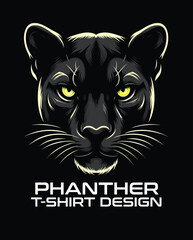 Panther Vector T Shirt Design