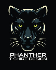 Panther Vector T Shirt Design