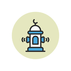 Speaker  icon vector stock illustration