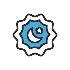 Islamic  icon vector stock illustration