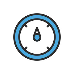 Direction  icon vector stock illustration