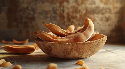 Sweet and sour tamarind pods