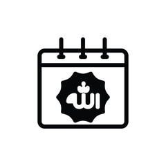 Calendar icon vector stock illustration