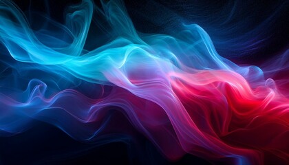 Obraz premium 오로라보다 화려한 색상의 플라즈마 구름이 우주를 채운 장면