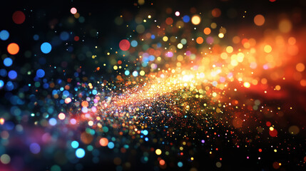 Obraz premium Lense flare overlay on black background. The background can be remove with a blending mode like screen