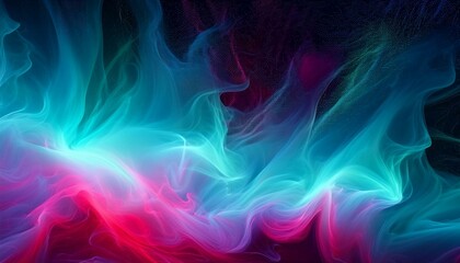 Fototapeta premium 오로라보다 화려한 색상의 플라즈마 구름이 우주를 채운 장면