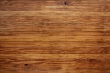 Fototapeta premium Up High View of Hardwood Basketball Court Floor with Strips and Knots in Vibrant Color Image