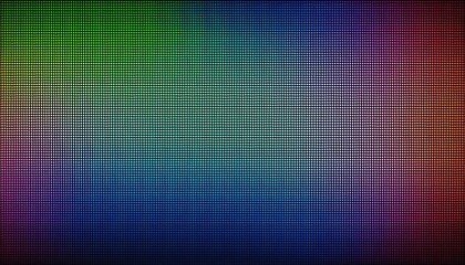 HighResolution Pixel Textured Display LED Screen Showcasing a Digital Backdrop with Structured LCD Monitor Background at Twilight