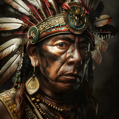 Mayan chief