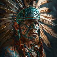 Mayan chief