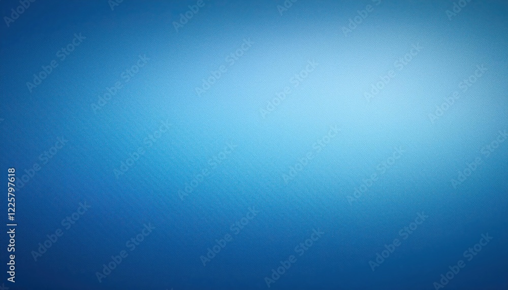 Poster striking light blue grainy gradient background with vignette effect evoking a mysterious and dreamy 