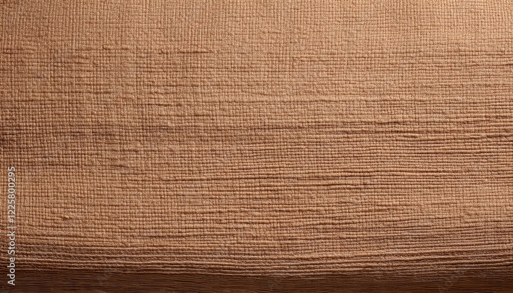 Poster coarsely textured light brown canvas showcasing subtle variation, embracing a rustic and minimalist 