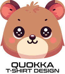Quokka Vector T Shirt Design