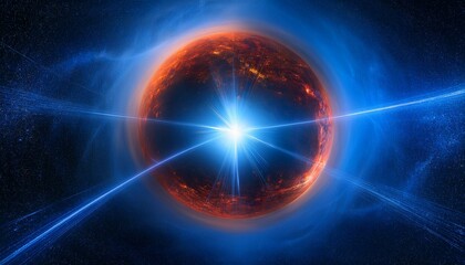 Fototapeta premium 시간이 멈춘 듯 정지된 초신성 잔해