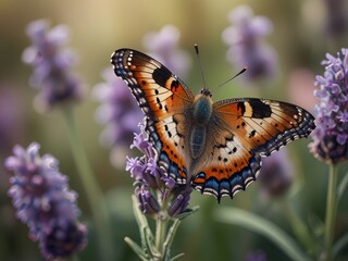 close up of a butterfly