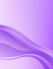 Purple elegant flowing wave background 