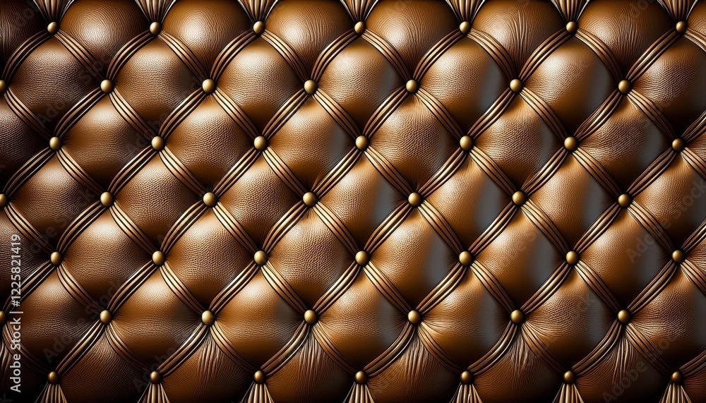 Poster luxurious leather texture pattern elevated wallpaper, background or backdrop in rich browns and crea