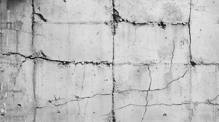 Obraz premium Old concrete crack wall background