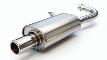Polished Stainless Steel Car Exhaust Muffler