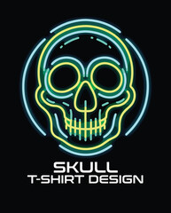 Skull Vector T Shirt Design