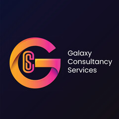 Gradient Galaxy logo template