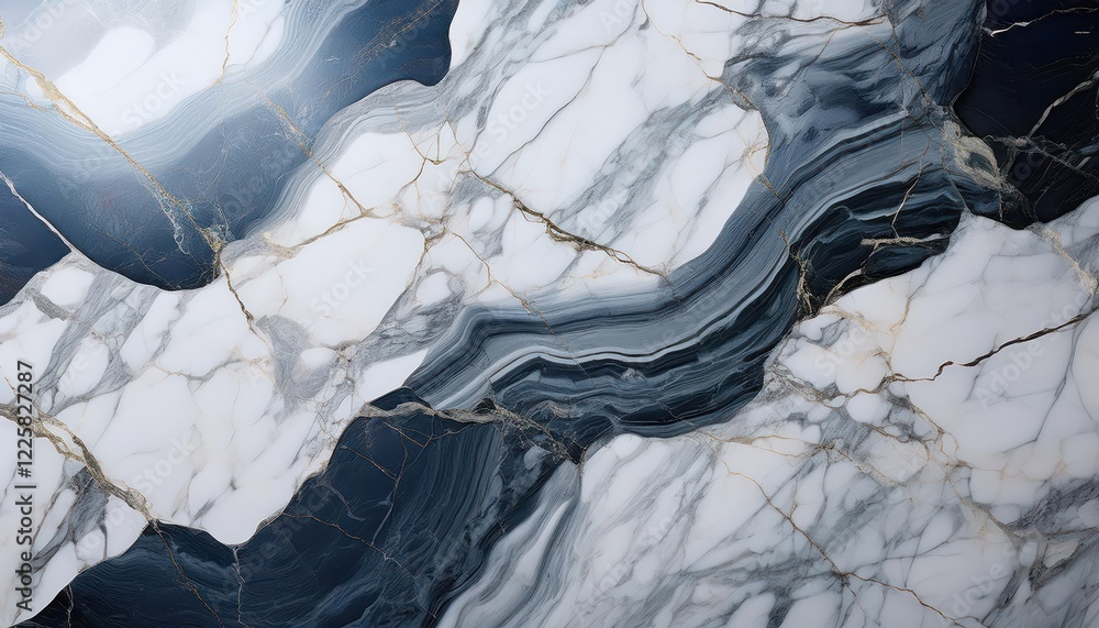 Poster striking marble texture abstract artwork showcasing intricate patterns and rough surface, capturing 