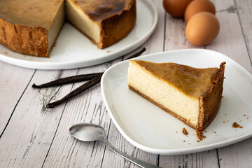 Flan pâtissier à la vanille