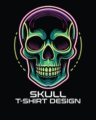 Skull Vector T Shirt Design