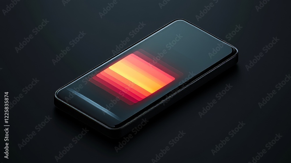 Poster set high quality realistic trendy different black models smartphone with empty touch screen front vi