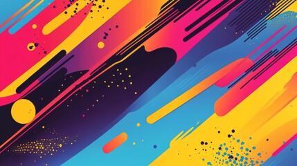 Super Cartoon Abstract Background  comic book 