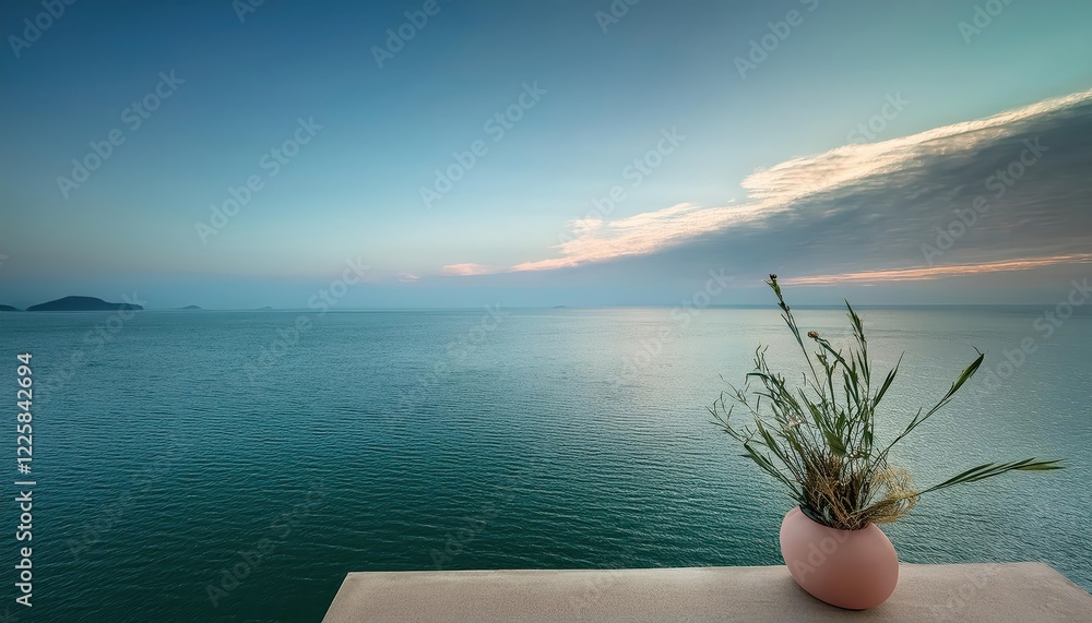 Poster tranquil minimalist backdrop with soft textures and soothing colors calming palette of subtle textur