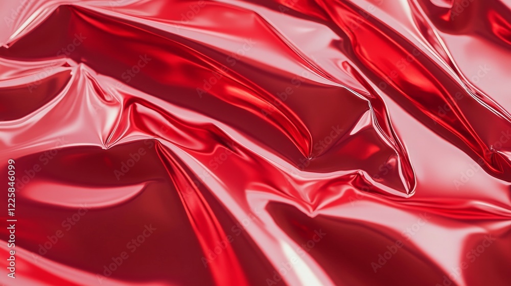 Poster vector red foil texture background. abstract gradient bright and shiny light reflection rough textur