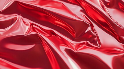 Vector red foil texture background. Abstract gradient bright and shiny light reflection rough texture surface. Vector illustration for background, backdrop, web, wallpaper, print and design artwork.