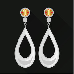  Red and Black jewelry icons