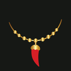 Red and Black jewelry icons