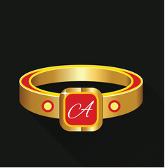 Red and Black jewelry icons