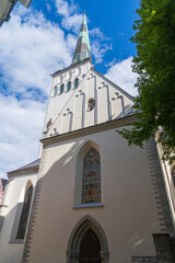 St Olaf's Church in Tallinn was built in the 12th Century